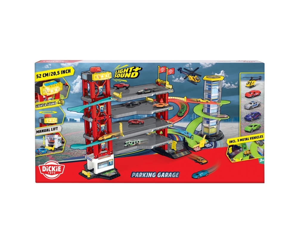 Dickie Toys Parkgarage 10005190 Auto, Transport, Fahrzeug, Spielzeug