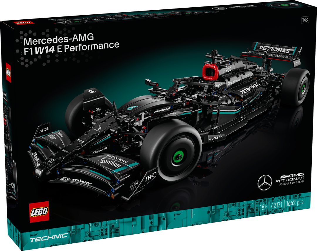 LEGO_42171_Mercedes-AMG_F1_W14_E_Performance, Autorennen, Auto, Formel Eins, Rennwagen, Rad