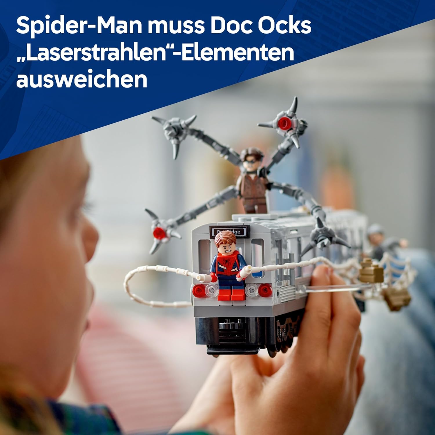 LEGO® MARVEL Super Heroes Spider-Man vs. Doc Ock im U-Bahn-Zug 76321