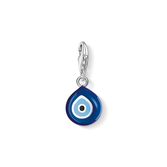 Thomas Sabo Anhänger Charm-Club Nazar Auge 925 Sterling Silber Kaltemail Blau 0829-007-1 Thomas, Sabo, Anhänger, Charm-Club, Nazar, Auge, 925, Sterling, Silber, Kaltemail, Blau, 0829-007-1, Zubehor, Ohrring, Schmuck