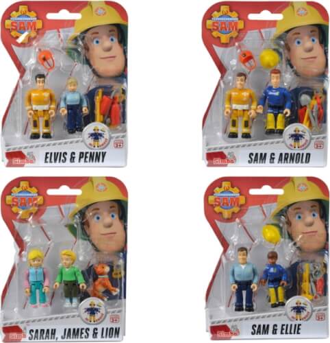Fireman Sam Figuren Doppelpack, Penny & Gareth Person, PEZ-Spender, Person, PEZ-Spender