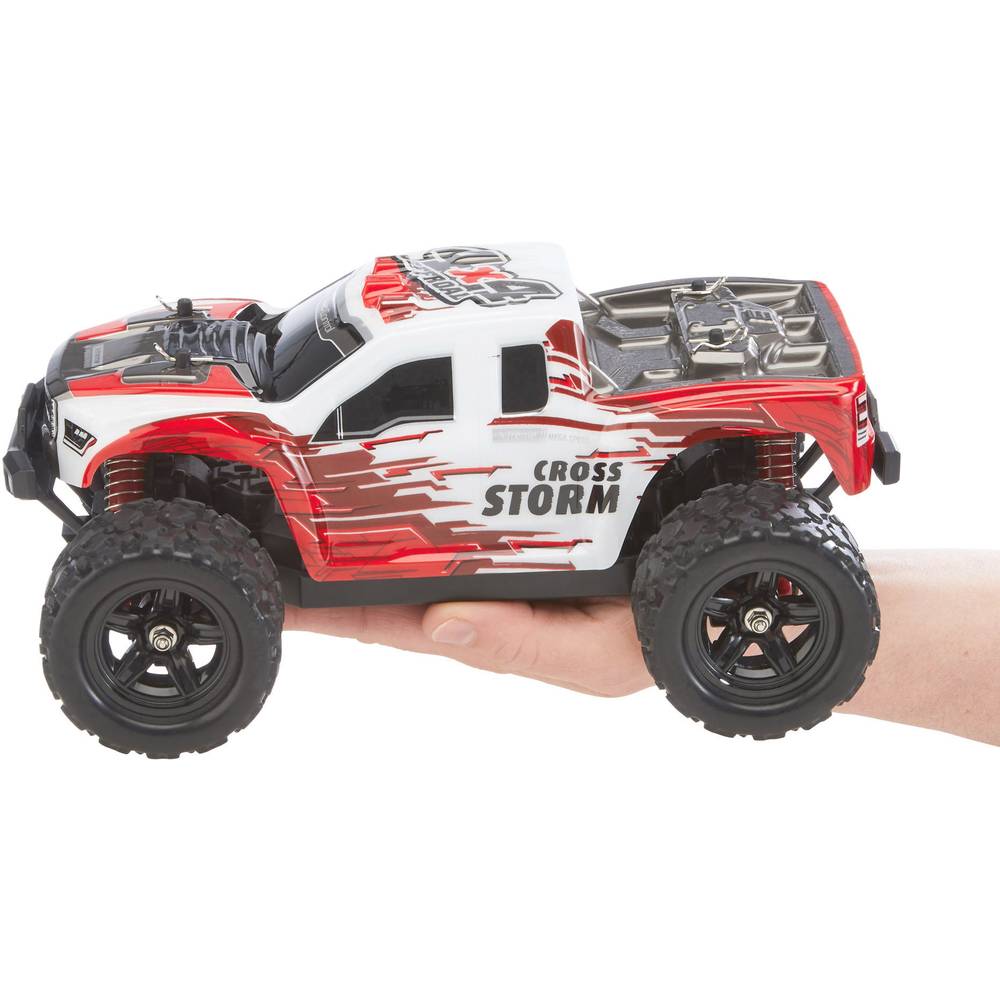 Revell 24830 RC X-TREME Monster Truck "Cross Storm" – RC Geländewagen mit 50 km/h und Allradantrieb
