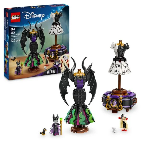 LEGO® Disney Classic 43262 Die Kleider von Malefiz und Cruella de Vil