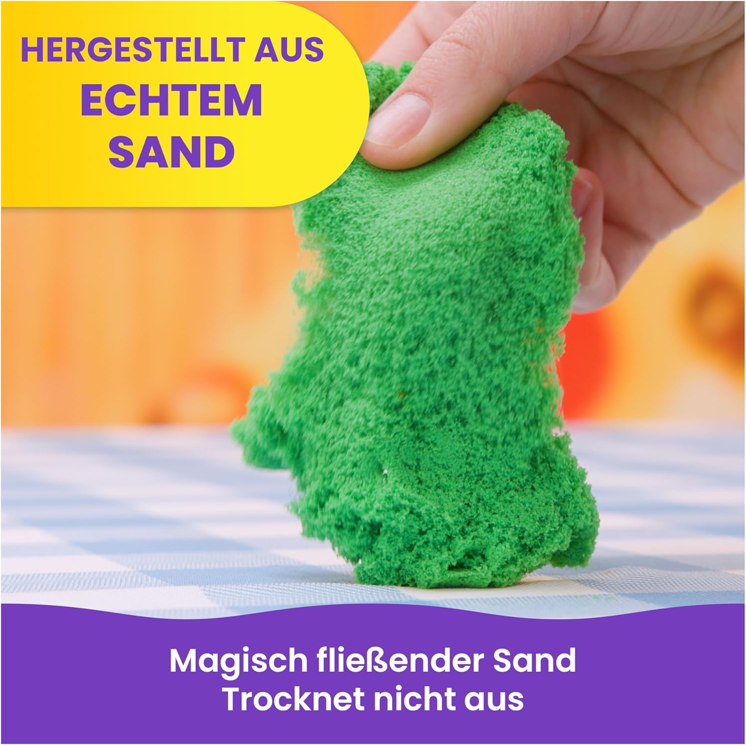 KNS Kinetic Sand - Squish Pizza