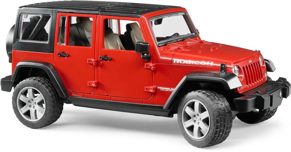 Bruder_02525_Jeep_Wrangler_Unlimited_Rubicon_Unlimited, Auto, Jeep, Fahrzeug, Maschine, Rad