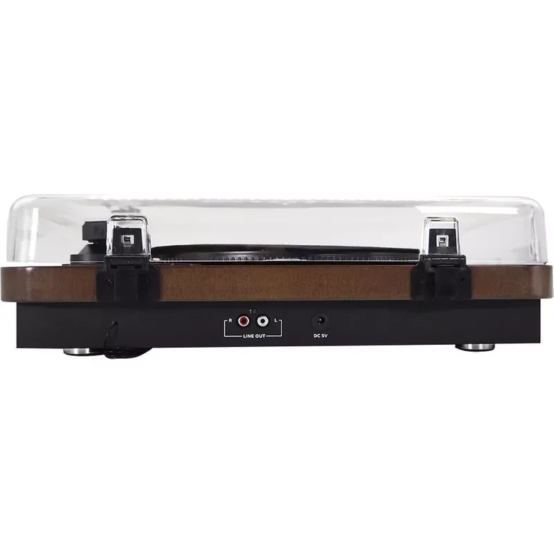 Aiwa GBTUR-120WD Plattenspieler und Digitalisierer aus Holz