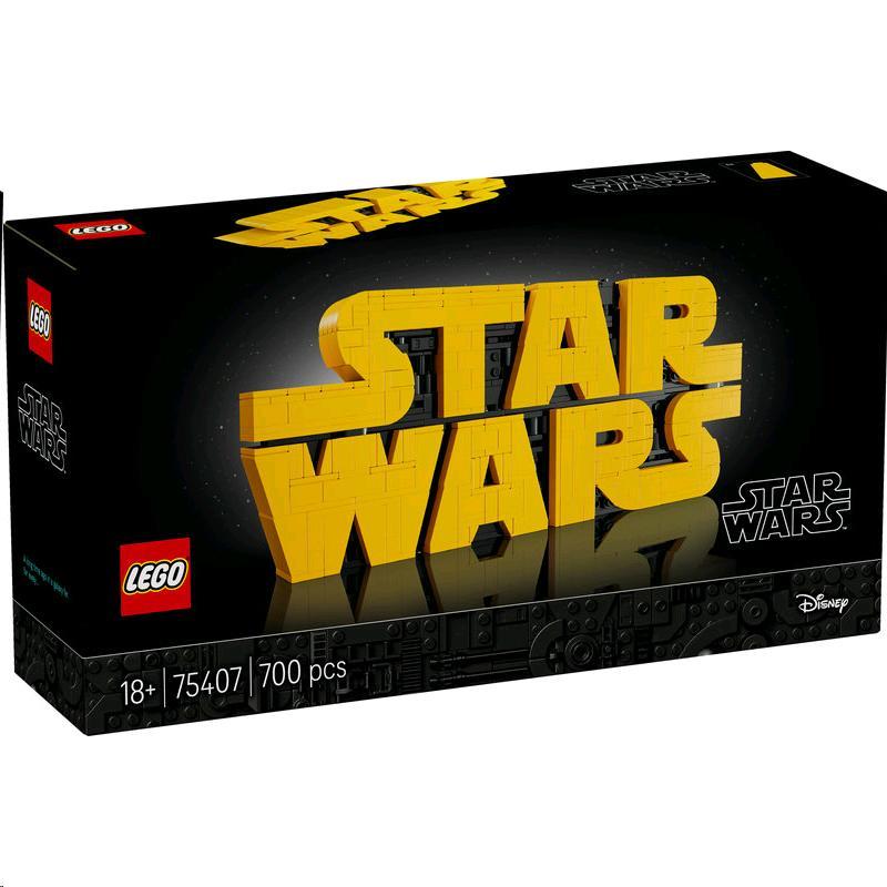 LEGO Star Wars 75407 Logo aus LEGO-Steinen