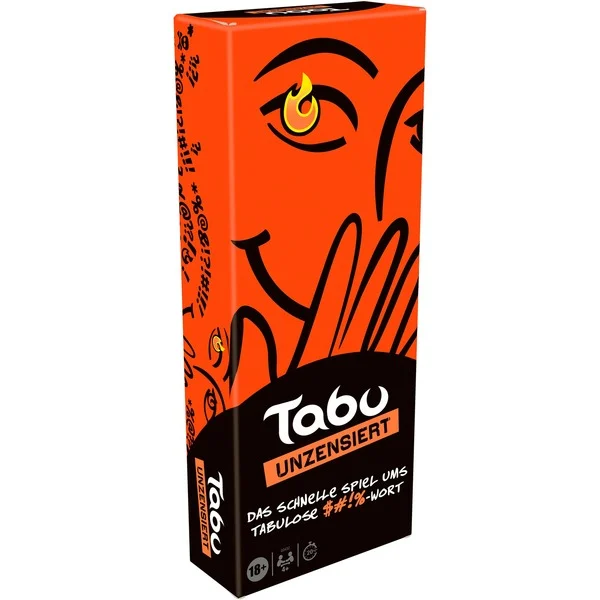 Taboo Unzensiert, Partyspiel für Erwachsene, Brettspiel