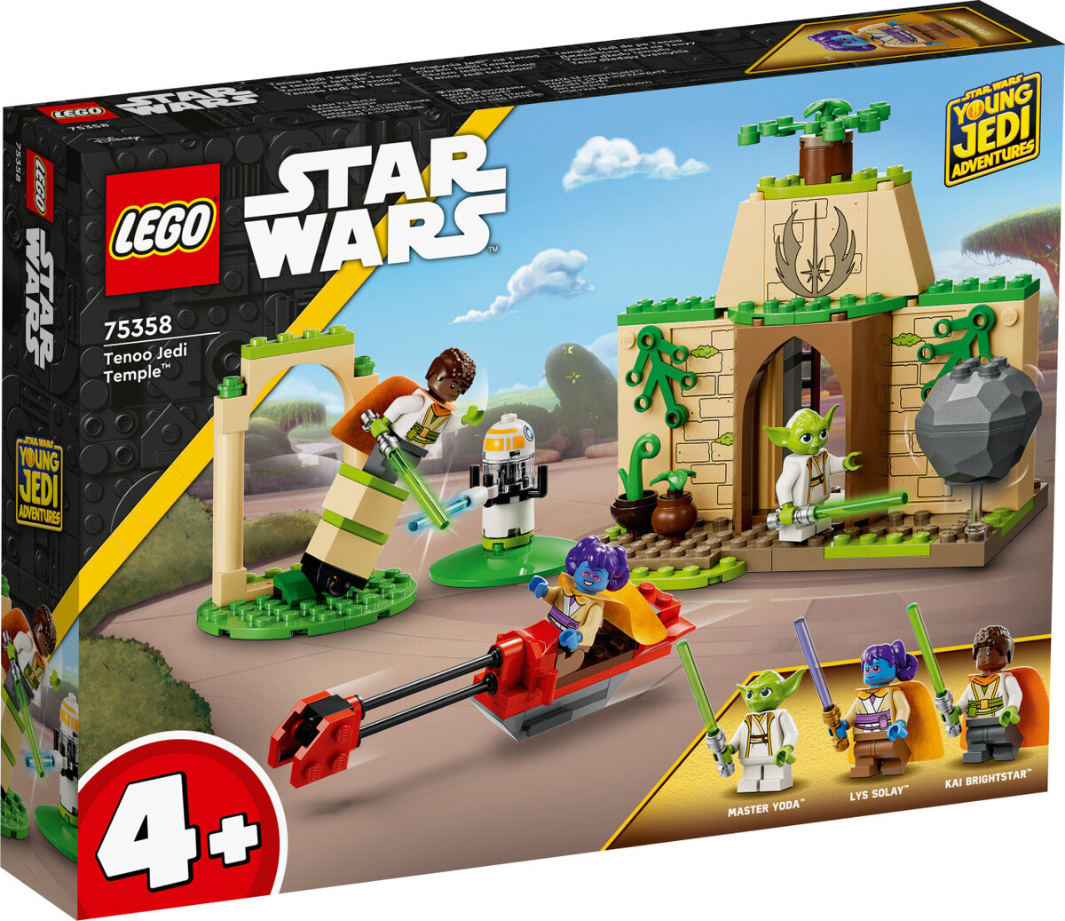 LEGO_75358_Star_Wars_-_Tenoo_Jedi_Tempel, Spielzeug, Person
