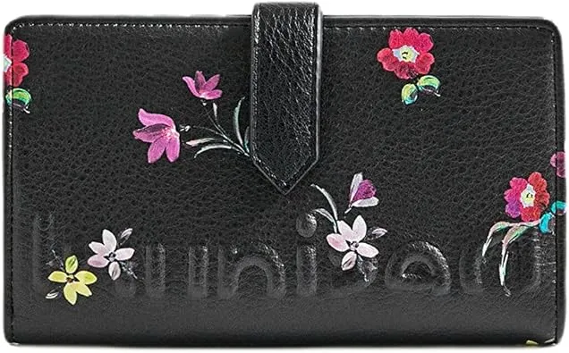 Desigual Damen Geldbörse 22SAYP16 - Schwarz