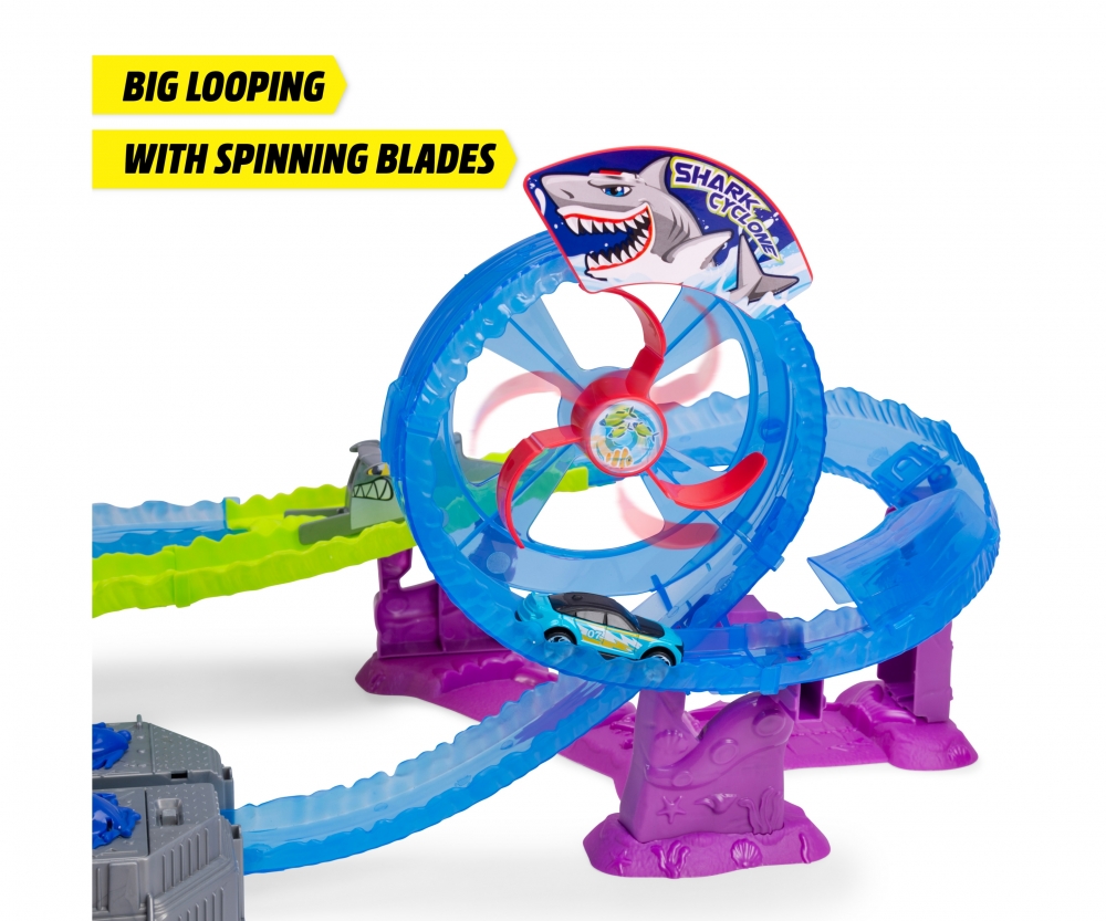 Dickie Toys White Shark Track Set 10005190