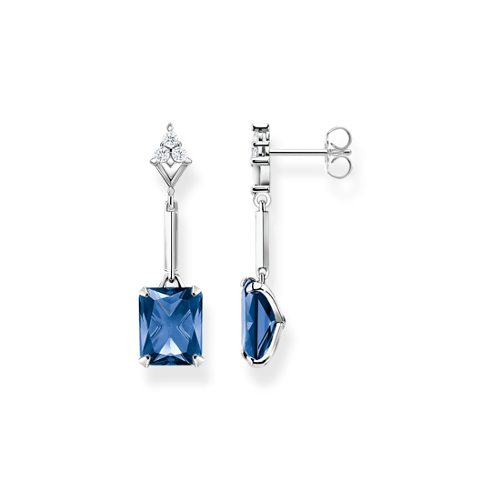 Thomas Sabo Ohrringe Mit Blauen Und Weißen Steinen Silber Thomas, Sabo, Ohrringe, Mit, Blauen, Und, Weißen, Steinen, Silber, Zubehor, Ohrring, Schmuck, Edelstein