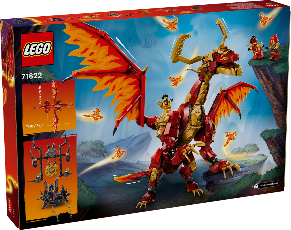 LEGO® NINJAGO® Quelldrache der Bewegung 71822
