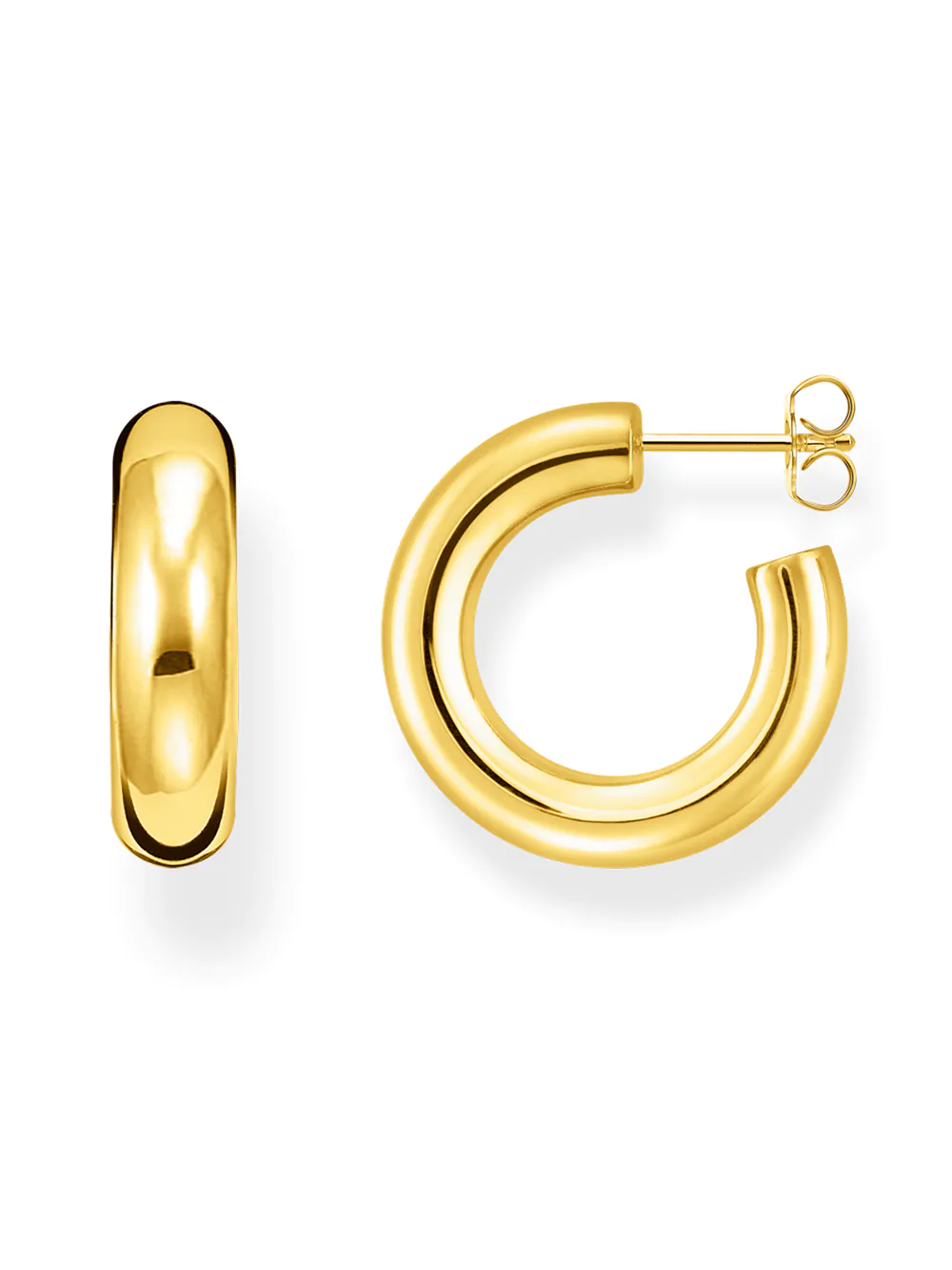 Thomas Sabo Ohrhänger Creolen Gold CR635-413-39 Thomas, Sabo, Ohrhänger, Creolen, Gold, CR635-413-39