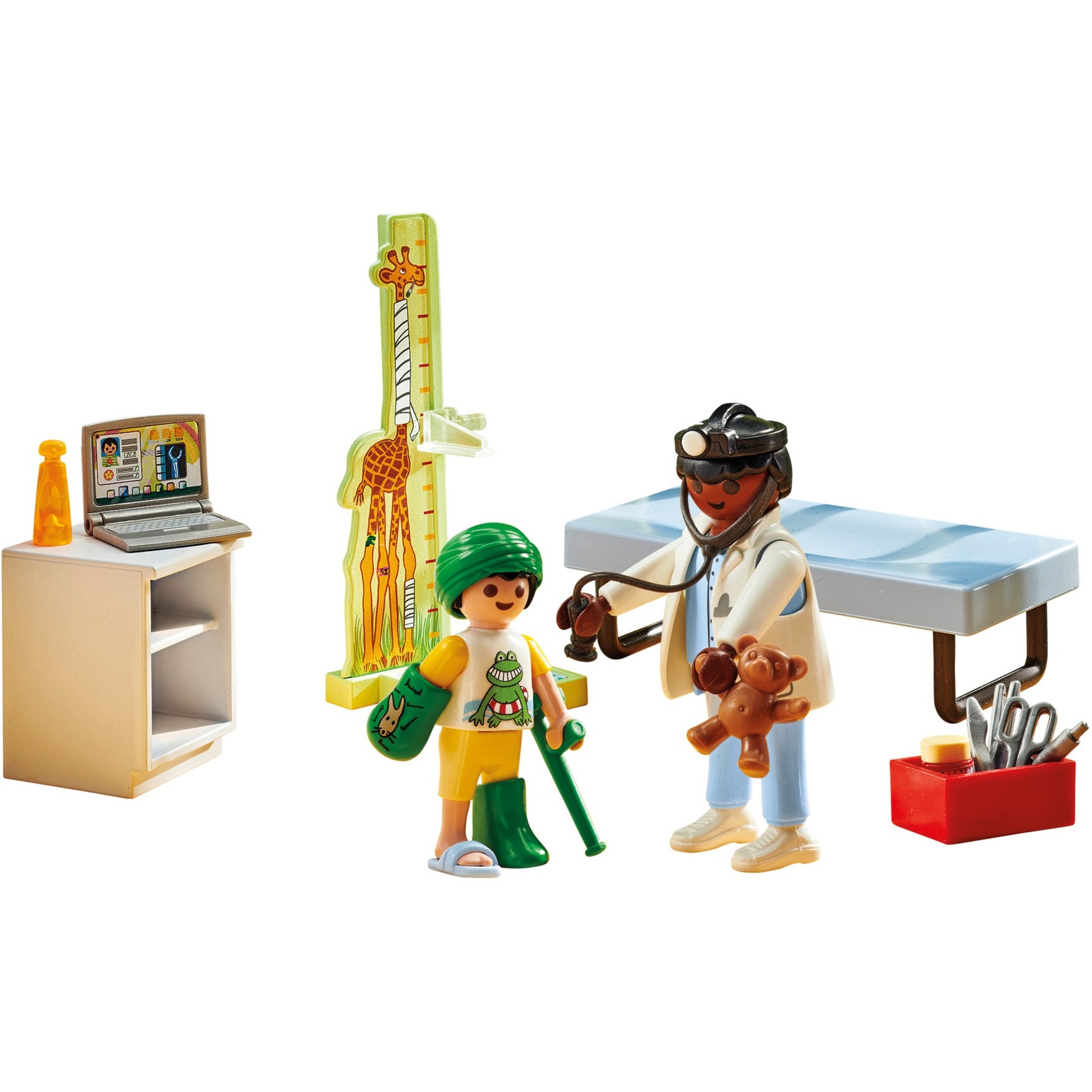 PLAYMOBIL 71619 Kinderarzt Mit Teddybär PLAYMOBIL 71619 Kinderarzt Mit Teddybär