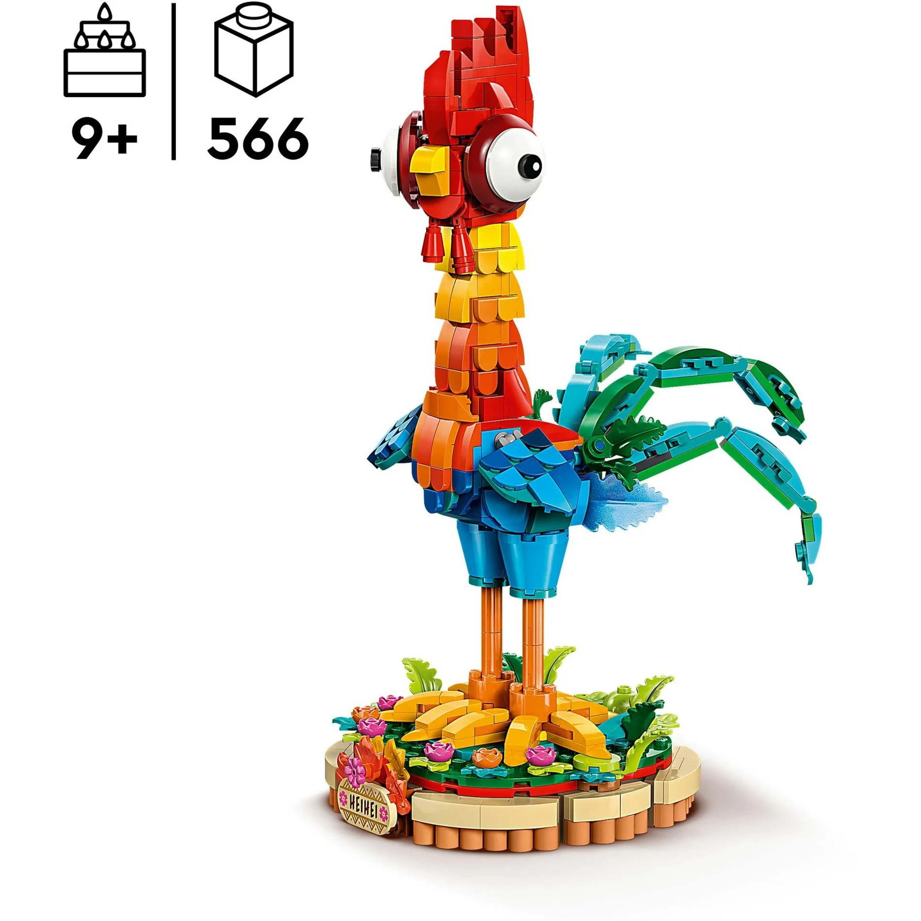 LEGO® Disney Prinzessin 43272 Heihei Figur zum Ausstellen