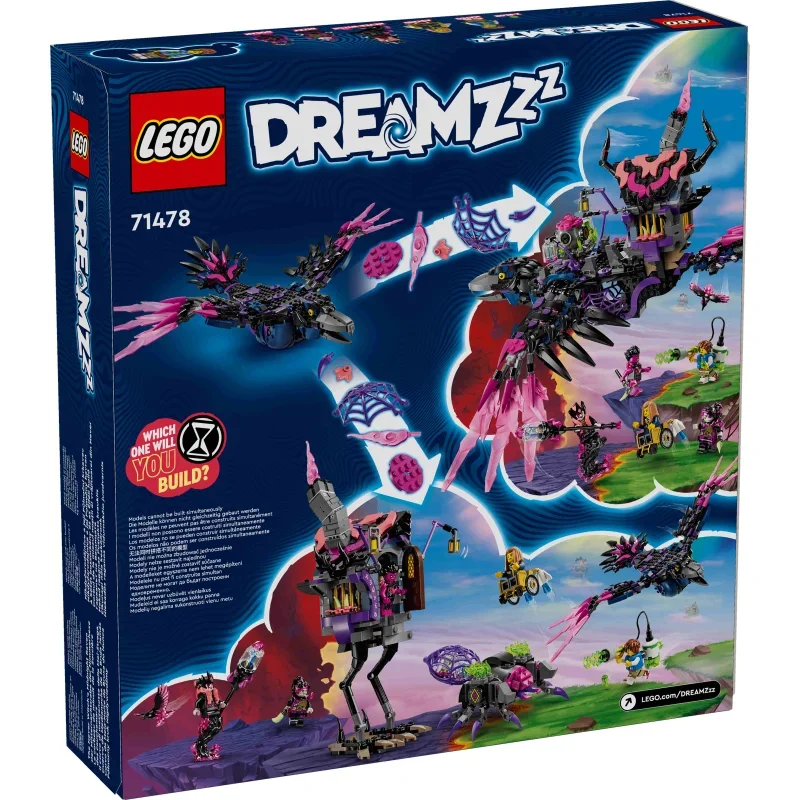 LEGO® DREAMZzz™ Der Mitternachtsrabe der Nimmerhexe 71478