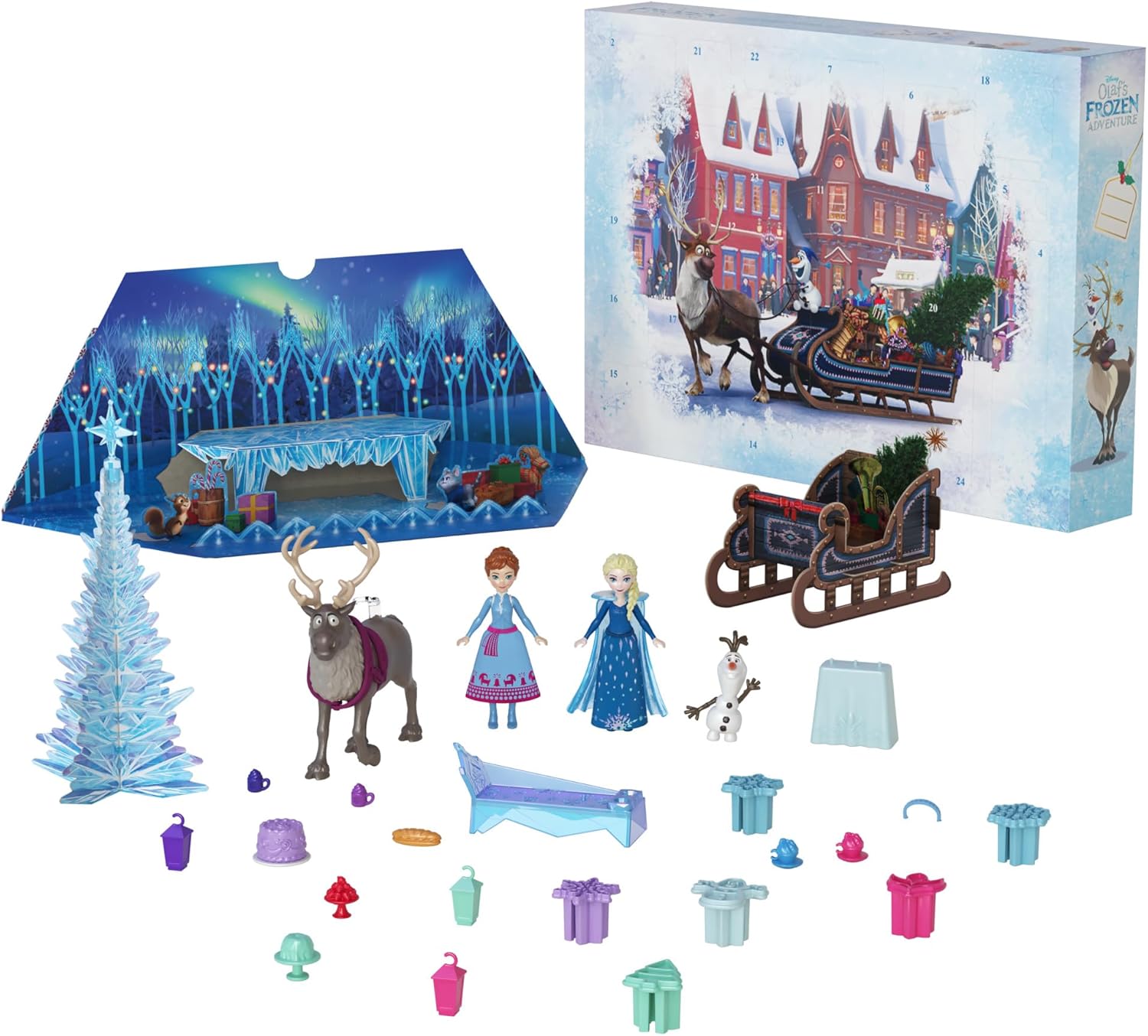 Adventskalender FRO Die Eiskönigin Kunst, Malerei, Person