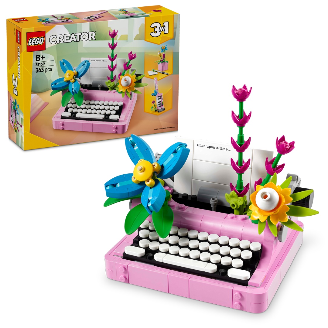 LEGO® Creator 31169 Schreibmaschine mit Blumen LEGO® Creator 31169 Schreibmaschine mit Blumen