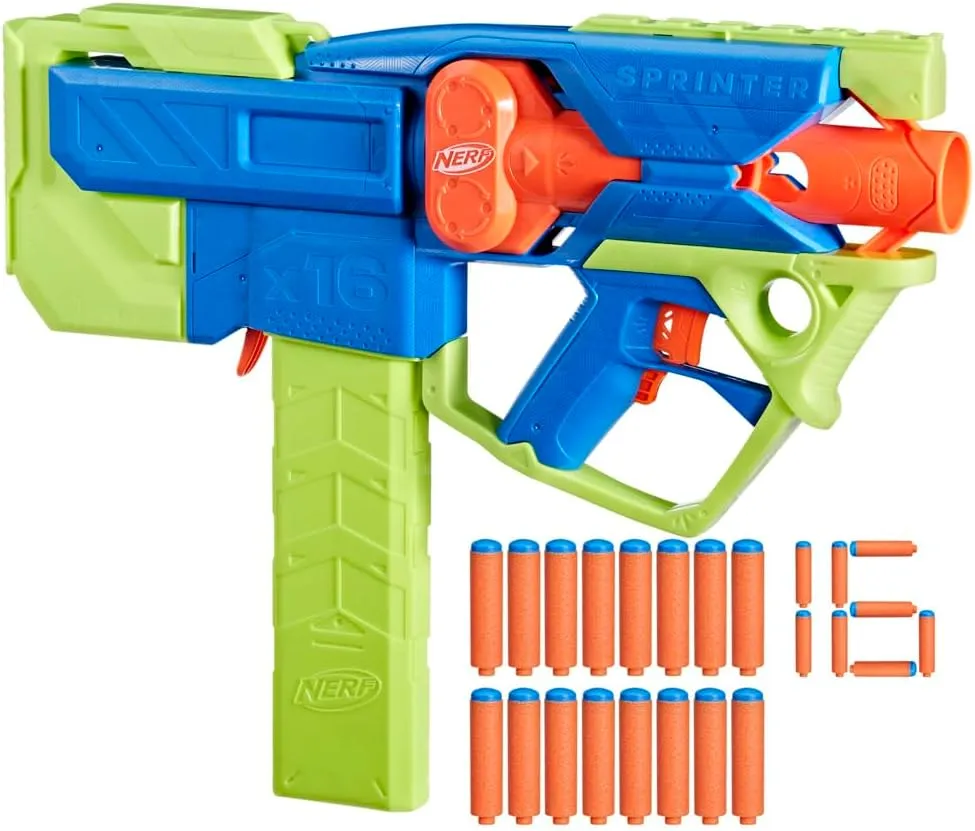 Nerf N Series Gear Up Pack, 3 Blaster, 18 Nerf N1 Darts, nur kompatibel mit Nerf N Series Blastern