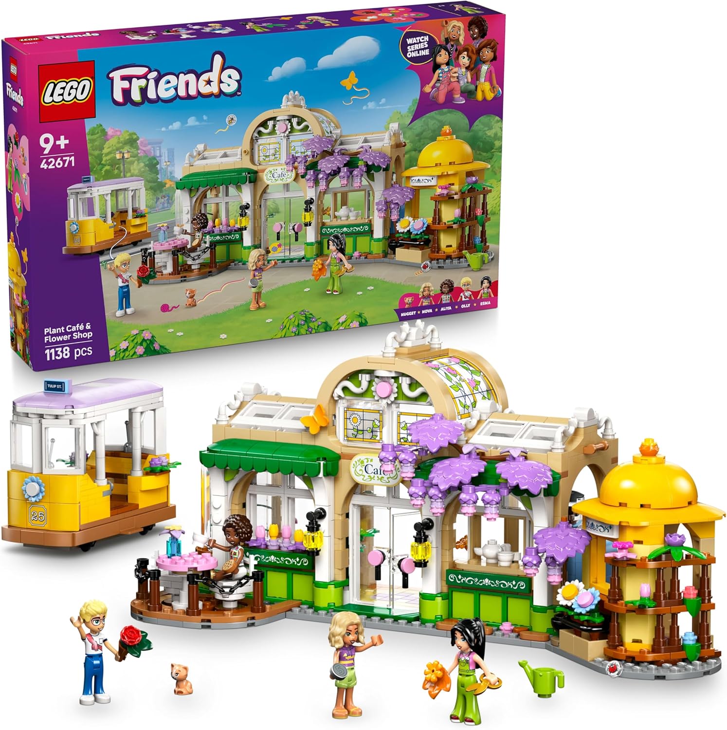 LEGO® Friends 42671 Pflanzencafé und Blumenkiosk LEGO® Friends 42671 Pflanzencafé und Blumenkiosk