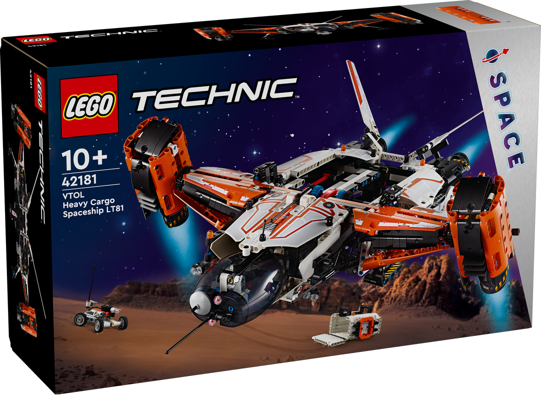 LEGO 42181 VTOL Schwerlastraumfrachter LT81 LEGO, 42181, VTOL, Schwerlastraumfrachter, LT81, Flugzeug, Raumschiff, Fahrzeug, Maschine, Rad