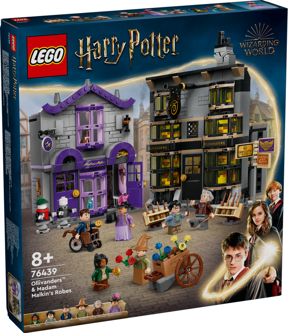 LEGO_76439_Harry_Potter™_Ollivanders_&_Madam_Malkins_Anzüge, Erwachsener, Weiblich, Person, Frau, Rad