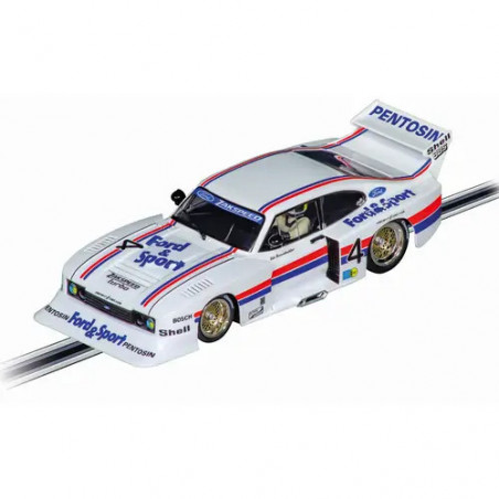 Carrera Ford Capri Zakspeed Turbo "Lili Reisen" - Slotcar im Maßstab 1:24 20023996 Sportwagen, Transport, Fahrzeug, Leichtmetallfelge, Rad