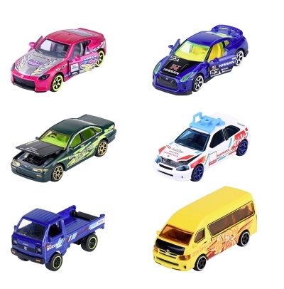Majorette Japan Series Deluxe Cars, 6-Sort. 212051030 Leichtmetallfelge, Auto, Maschine, Fahrzeug, Rad