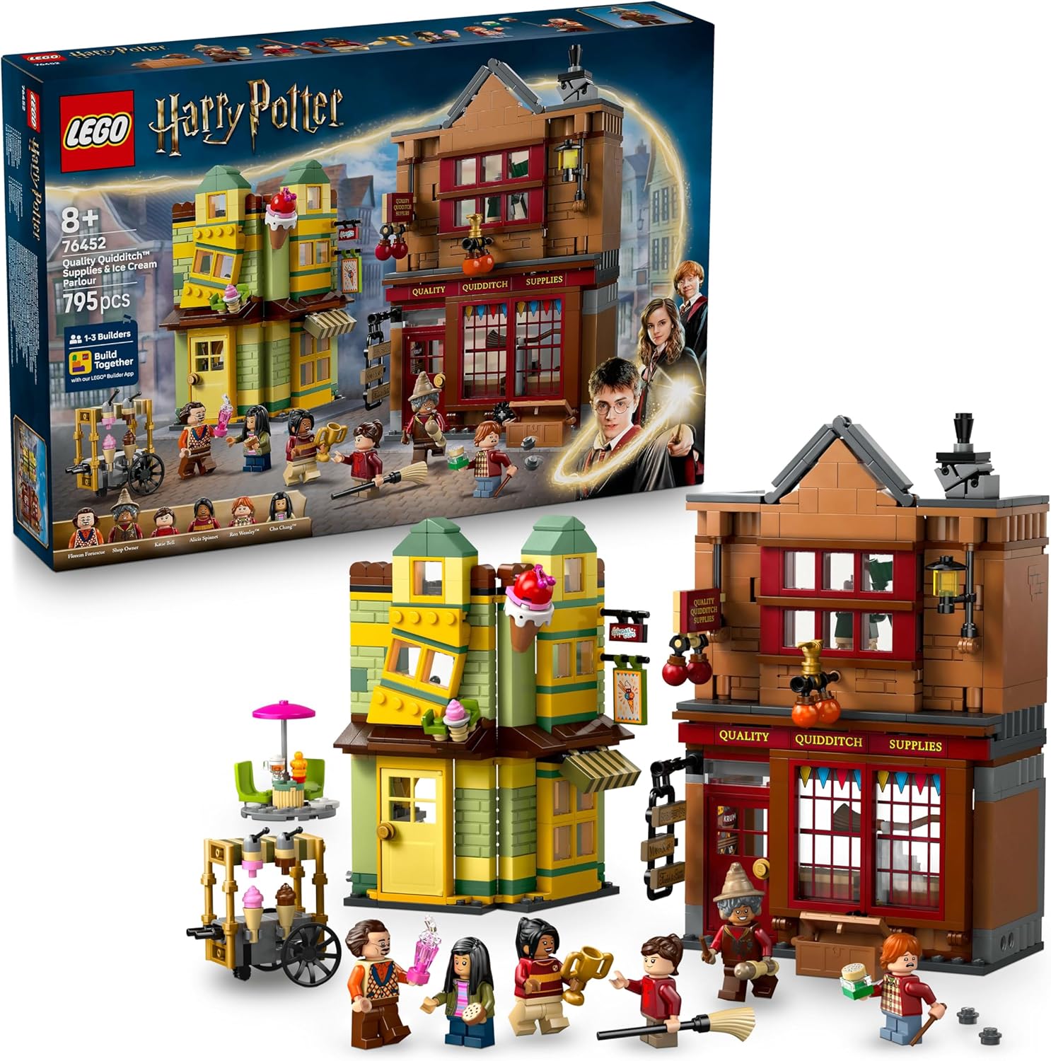LEGO® Harry Potter™ 76452 Qualität für Quidditch & Fortescues Eissalon Spielzeug, Person