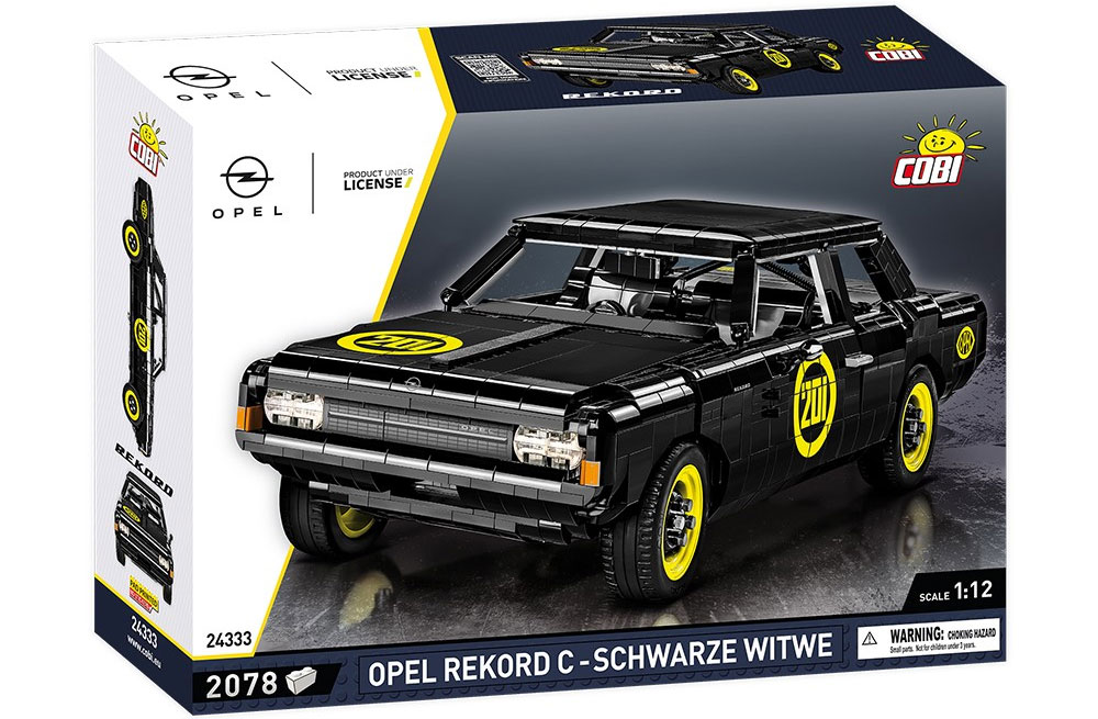 Cobi 24333 Opel Rekord C Schwarze Witwe